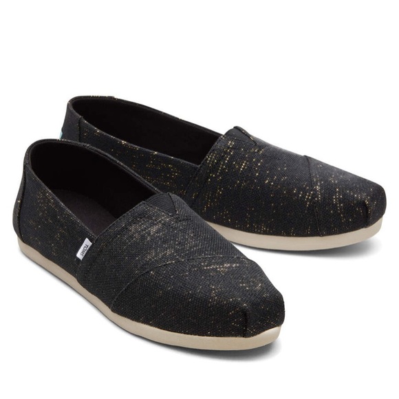 Tom’s Alpargata Metallic Linen (Size 6) - Picture 2 of 5